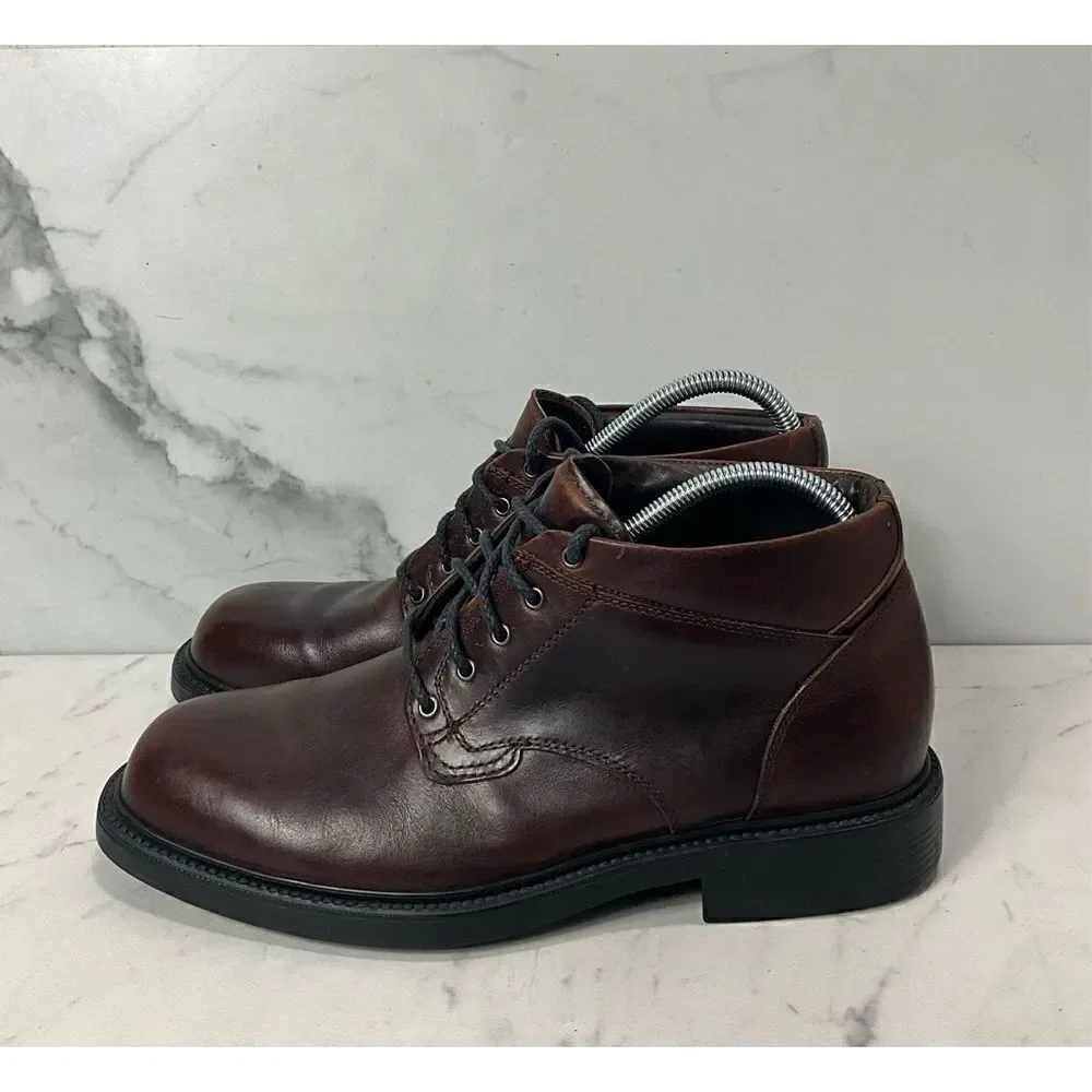 SEBAGO Brown Leather Chukka Boots